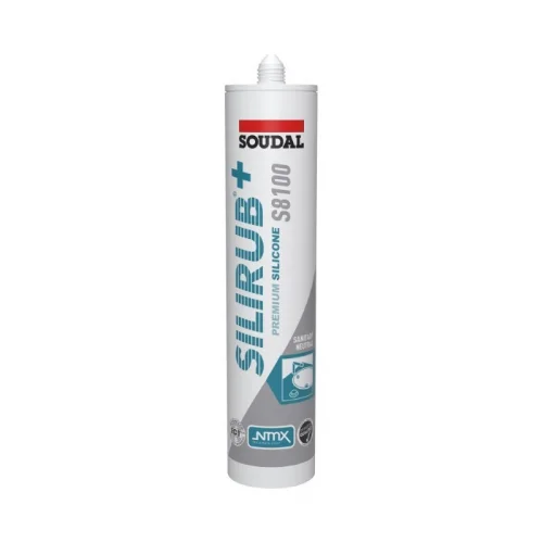 Soudal Siliconenkit Transparant grijs/trijs Beperkt Aanbod